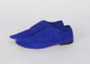 Blue suede shoes