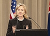 Les colliers de perles d'Hillary Clinton