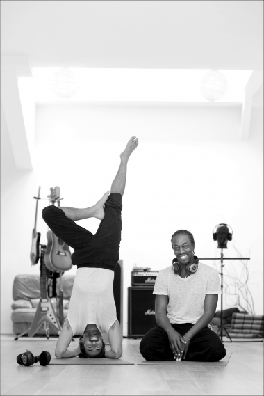 Marco Prince et Mika de Brito, créateurs de YogaLab