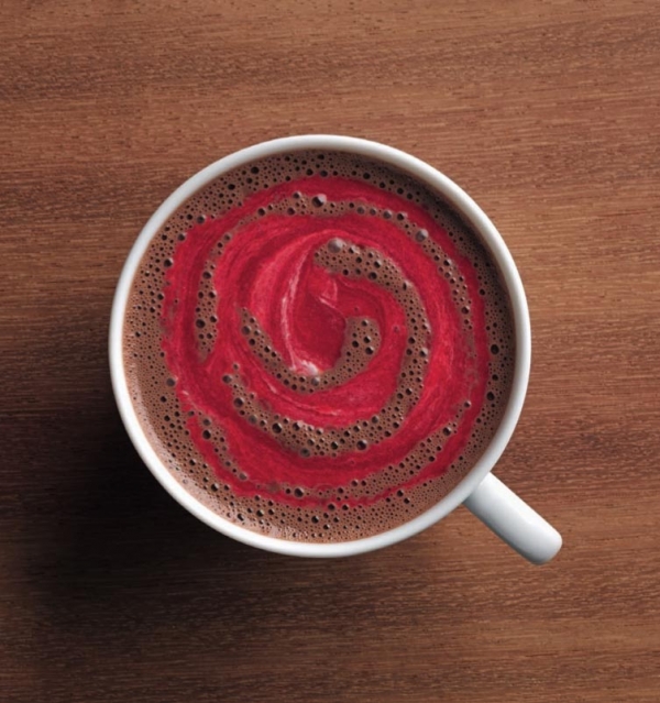 Le chocolat chaud à la framboise de Jean-Paul Hévin