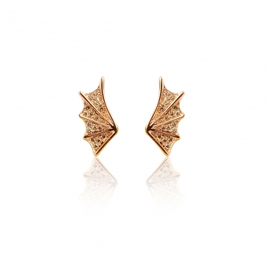 <p>Boucles d'oreilles en diamants, Elise Dray </p>