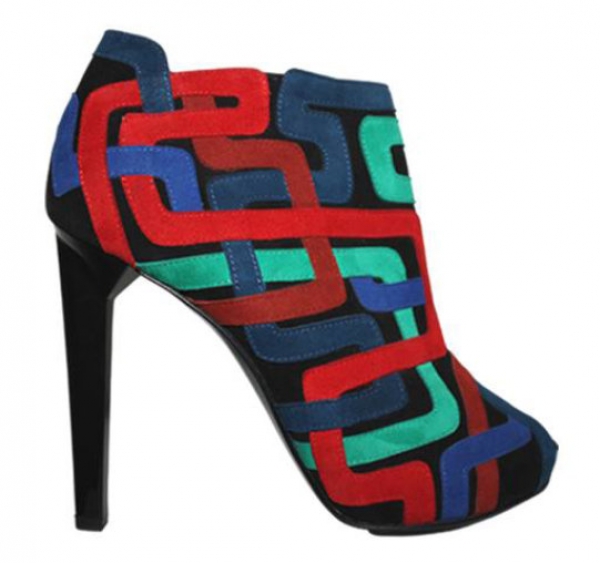 Les bottines Party Circuit de Pierre Hardy. 