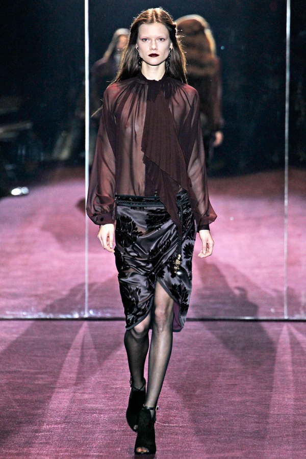 Défilé Gucci, hiver 2013