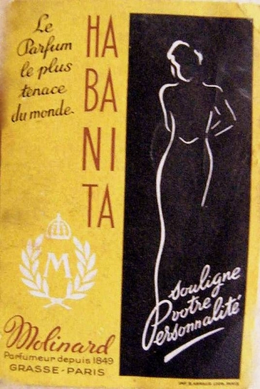 <p>La premi&egrave;re publicit&eacute; pour Habanita, en 1921.</p>