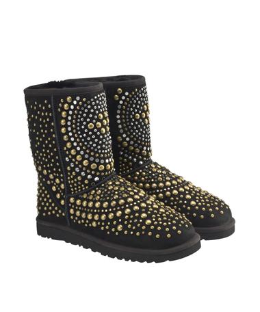 Mandah UGG Black by Jimmy Choo