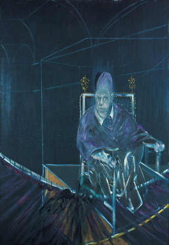 Francis Bacon, Study after Pope Innocent X by Velazquez, 1951. Aberdeen Art Gallery & Museums Collec