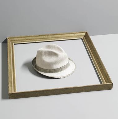 Chapeau Panama blanc, PAUL SMITH