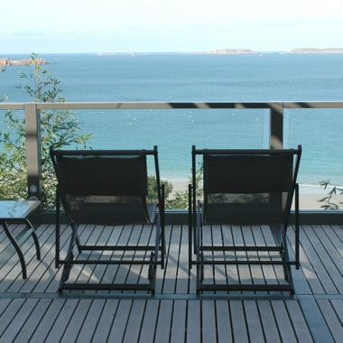 La terrasse du spa