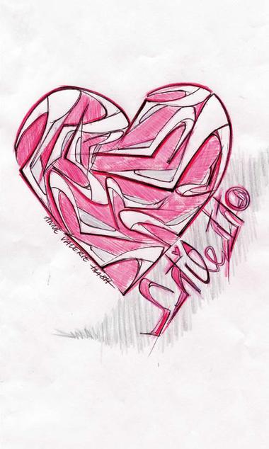 STILETTO LOVE NOTEBOOKS 
