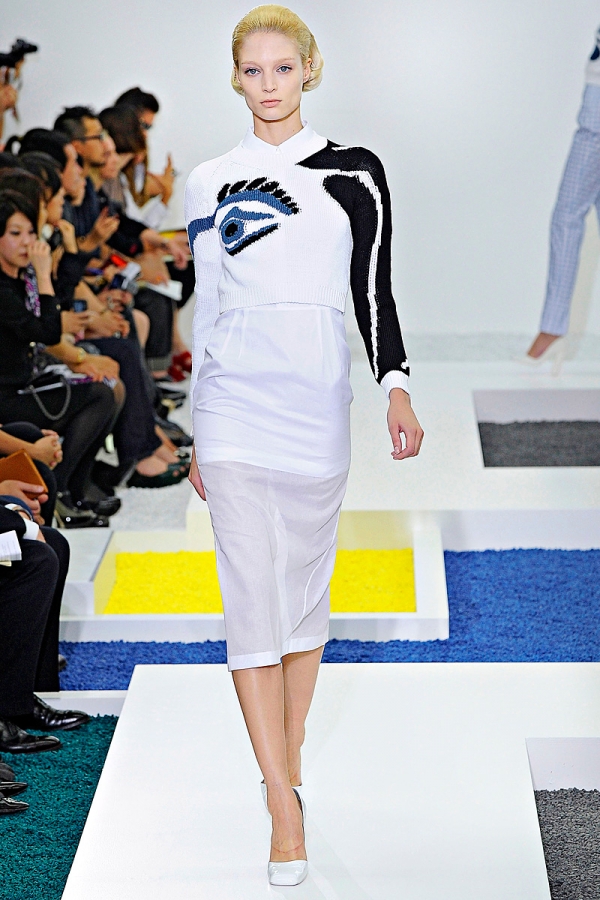  Défilé Jil Sander, été 2012