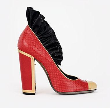Escarpin Loewe, printemps-été 2009
