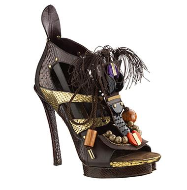 Soulier Louis Vuitton, collection Printemps-Été 2009