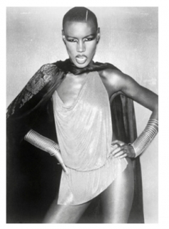 Grace Jones en 1977. 