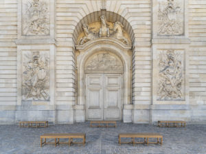 BANC GRANDE ECURIE VERSAILLES TECTONA 